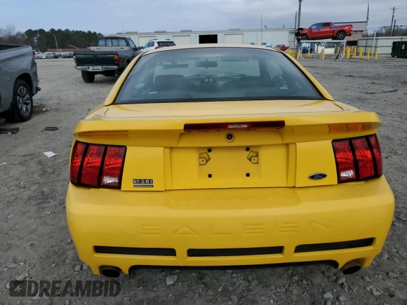 1999 Ford Mustang GT with VIN 1FAFP42X3XF122517, listed as a Copart auction lot 43313095 with 0 mi miles and Salvage Title. Bid and sale history available at carsss.com. Image 6.
