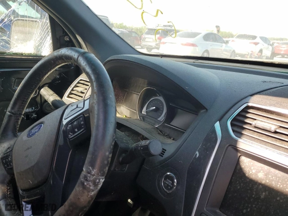 2016 Ford Explorer Sport with VIN 1FM5K8GT5GGC53861, listed as a Copart auction lot 53286995 with 0 mi miles and Salvage Title. Bid and sale history available at carsss.com. Image 9.