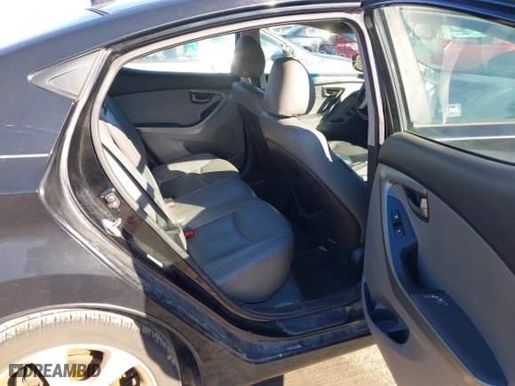 2013 Hyundai Elantra GLS PZEV with VIN KMHDH4AE4DU574977, listed as a IAAI auction lot 41608098 with 116,899 mi miles. Bid and sale history available at carsss.com. Image 8.