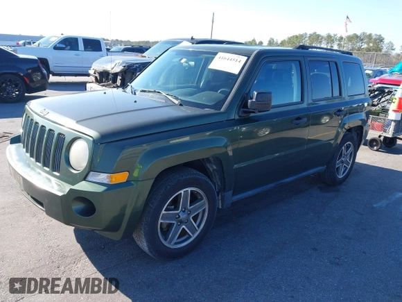 2009 Jeep Patriot Sport with VIN 1J4FT28B99D139661, listed as a IAAI auction lot 41644514 with 155,117 mi miles and . Bid and sale history available at DreamBid. Image 2.