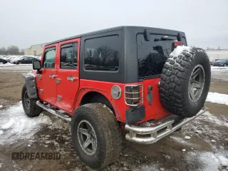 2015 Jeep Wrangler Unlimited Sport z VIN 1C4BJWDG9FL761049, wystawiony jako Copart lot #44188715 z przebiegiem 156 345 mil mil oraz Nie do naprawy • Non repairable. Historia ofert i sprzedaży dostępna na DreamBid. Obrazek 2.