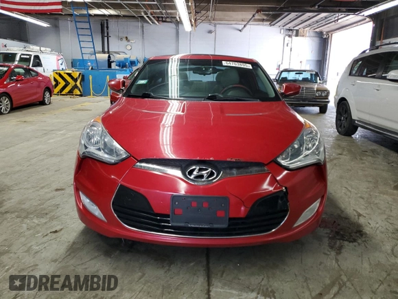 2013 Hyundai Veloster w/Black Int with VIN KMHTC6AD1DU130078, listed as a Copart auction lot 64763895 with 198,833 mi miles and Clean title. Bid and sale history available at DreamBid. Image 5.
