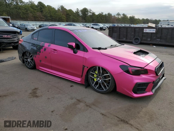 2020 Subaru WRX STI with VIN JF1VA2E61L9831086, listed as a Copart auction lot 36732383 with 0 mi miles. Bid and sale history available at carsss.com. Image 4.