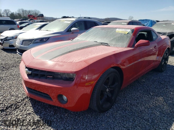 2011 Chevrolet Camaro 1LT with VIN 2G1FB1ED2B9150585, listed as a Copart auction lot 45028315 with 137,671 mi miles and Salvage title. Bid and sale history available at DreamBid. Image 1.
