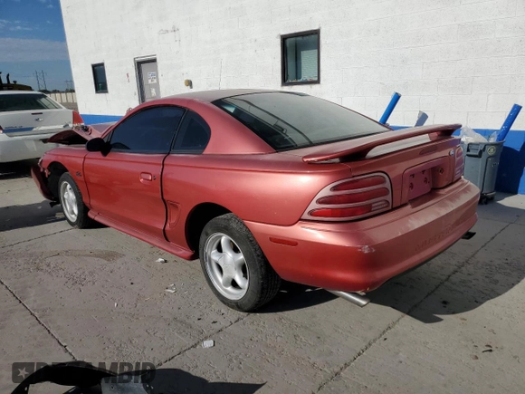 1994 Ford Mustang GT z VIN 1FALP42TXRF226179, wystawiony jako Copart lot #57905014 z przebiegiem 158 454 mil mil oraz Szkoda całkowita • Salvage title. Historia ofert i sprzedaży dostępna na DreamBid. Obrazek 2.