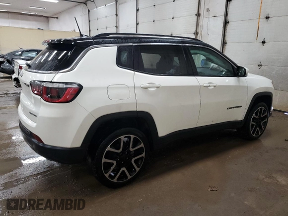 2018 Jeep Compass Limited with VIN 3C4NJDCB9JT290668, listed as a Copart auction lot 46495945 with 74,112 mi miles and Clean Title. Bid and sale history available at DreamBid. Image 3.