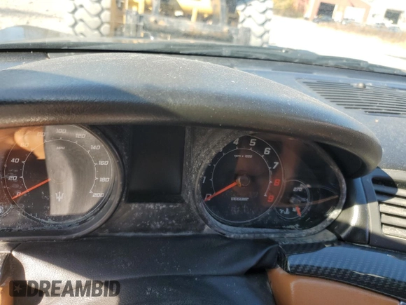 2013 Maserati GranTurismo Convertible Sport with VIN ZAM45VMAXD0071100, listed as a Copart auction lot 77978314 with 0 mi miles and Salvage Title. Bid and sale history available at carsss.com. Image 9.
