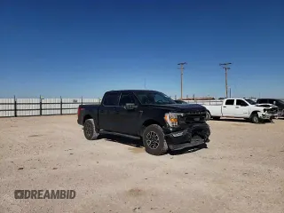 2021 Ford F-150 XL with VIN 1FTFW1E83MFA50598, listed as a Copart auction lot 47647185 with 58,086 mi miles and Salvage Title. Bid and sale history available at carsss.com. Image 11.