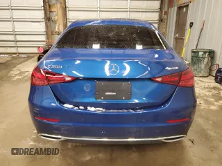 2024 Mercedes-Benz C 300 with VIN W1KAF4HBXRR158103, listed as a Copart auction lot 45089885 with Not Provided miles and Salvage Title. Bid and sale history available at DreamBid. Image 6.