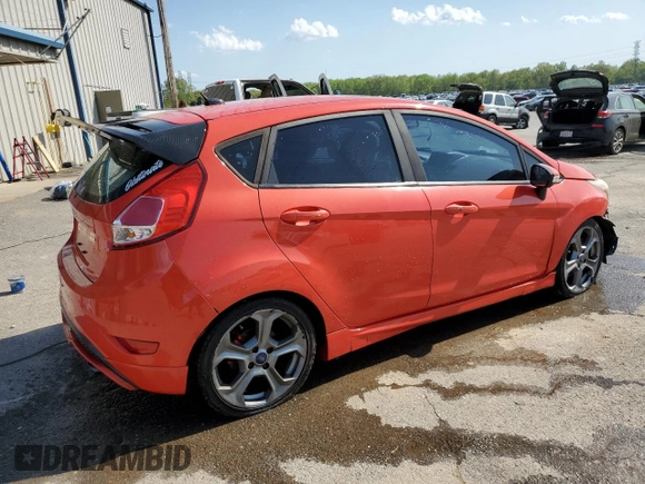 2015 Ford Fiesta ST with VIN 3FADP4GX4FM190145, listed as a Copart auction lot 52610355 with 112,743 mi miles and Salvage Title. Bid and sale history available at carsss.com. Image 3.