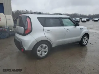 2015 Kia Soul with VIN KNDJN2A25F7756781, listed as a Copart auction lot 51902315 with 109,437 mi miles and Salvage Title. Bid and sale history available at carsss.com. Image 3.