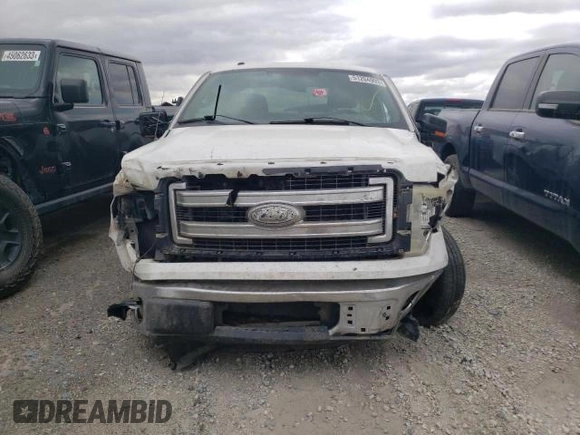 2014 Ford F-150 XL with VIN 1FTMF1CM6EKD18186, listed as a Copart auction lot 61615745 with Not provided miles and Salvage title. Bid and sale history available at DreamBid. Image 5.