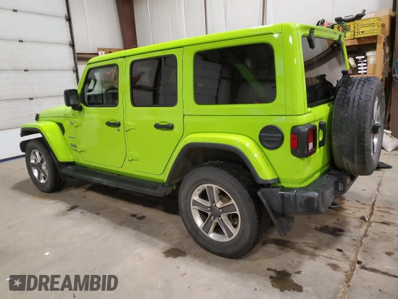 2021 Jeep Wrangler Unlimited Sahara Altitude с VIN 1C4HJXEG5MW841698, выставлен на аукционе Copart как лот 87254824 с пробегом 141 833 миль миль и Чистый • Clean title. История ставок и продаж доступна на DreamBid. Изображение 2.