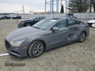 2023 Hyundai Sonata SEL with VIN KMHL14JA0PA262934, listed as a Copart auction lot 46932555 with 61,342 mi miles and Salvage Title. Bid and sale history available at DreamBid. Image 1.