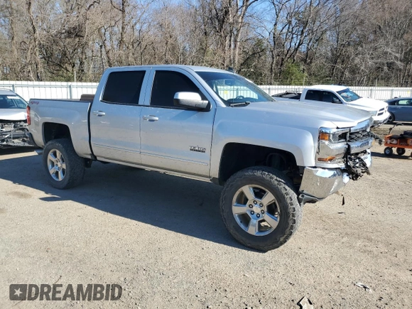 2017 Chevrolet Silverado 1500 LT with VIN 3GCUKREC3HG482604, listed as a Copart auction lot 46848455 with 155,525 mi miles and Salvage Title. Bid and sale history available at DreamBid. Image 4.