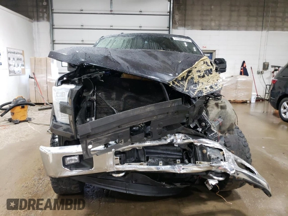 2015 Ford F-150 XLT with VIN 1FTEW1EG7FKF07605, listed as a Copart auction lot 51085545 with 223,341 mi miles and Salvage Title. Bid and sale history available at carsss.com. Image 5.