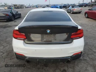 2018 BMW 2 Series M240i with VIN WBA2J5C5XJVC07087, listed as a Copart auction lot 83638694 with 90,539 mi miles and Salvage Title. Bid and sale history available at carsss.com. Image 6.