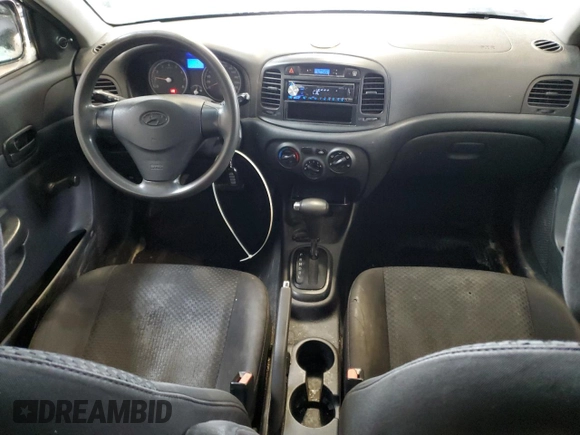 2011 Hyundai Accent L with VIN KMHCN3BCXBU204271, listed as a Copart auction lot 50197485 with 295,658 mi miles and Salvage Title. Bid and sale history available at carsss.com. Image 8.