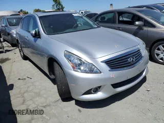 2015 Infiniti Q40 with VIN JN1CV6AR2FM651178, listed as a Copart auction lot 64720004 with 0 mi miles and Salvage Title. Bid and sale history available at carsss.com. Image 4.