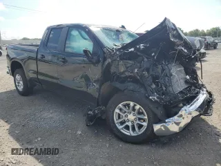 2023 Chevrolet Silverado 1500 LT with VIN 1GCRDDED0PZ250746, listed as a Copart auction lot 69834674 with 0 mi miles and Salvage Title. Bid and sale history available at carsss.com. Image 4.