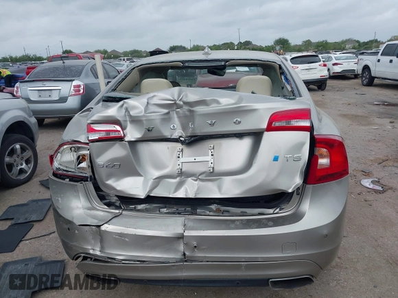 2016 Volvo S60 T5 Drive-E Premier with VIN YV126MFK0G2414153, listed as a IAAI auction lot 41931477 with 75,792 mi miles. Bid and sale history available at carsss.com. Image 16.