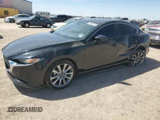 2021 Mazda 3 Select with VIN JM1BPABL7M1324290, listed as a Copart auction lot 52646215 with 55,243 mi miles and Salvage title. Bid and sale history available at DreamBid. Image 1.