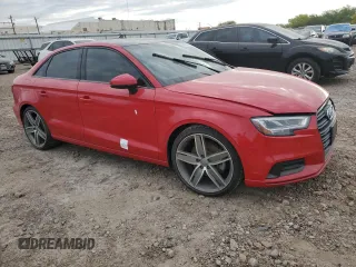 2020 Audi A3 with VIN WAUCUGFF4LA096961, listed as a Copart auction lot 51954825 with 30,389 mi miles and Salvage title. Bid and sale history available at DreamBid. Image 4.
