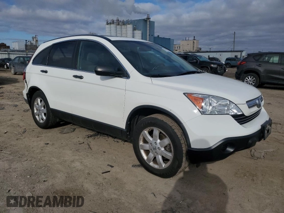 2008 Honda CR-V EX with VIN 3CZRE48588G700088, listed as a Copart auction lot 45299255 with 214,306 mi miles and Salvage Title. Bid and sale history available at DreamBid. Image 4.