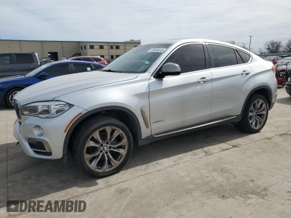 2016 BMW X6 sDrive35i with VIN 5UXKU0C54G0F93300, listed as a Copart auction lot 46608045 with 204,815 mi miles and Clean Title. Bid and sale history available at carsss.com. Image 1.