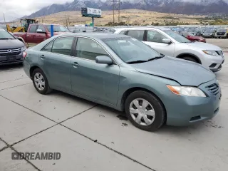 2007 Toyota Camry CE with VIN JTNBE46K273075698, listed as a Copart auction lot 51086285 with 183,237 mi miles and Salvage Title. Bid and sale history available at DreamBid. Image 4.
