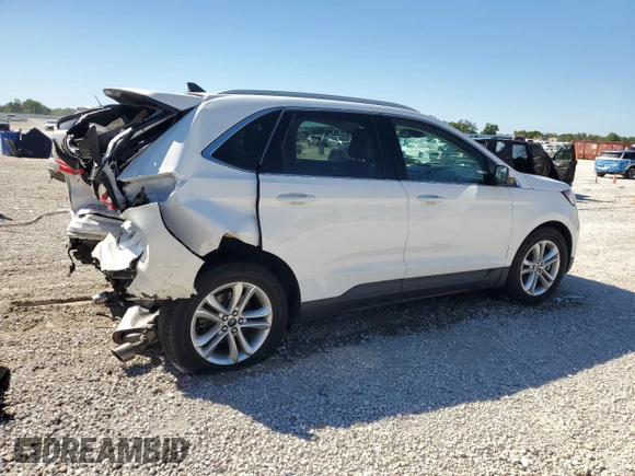 2020 Ford Edge SEL with VIN 2FMPK4J98LBB13593, listed as a Copart auction lot 48857555 with 73,875 mi miles and Non Repairable. Bid and sale history available at carsss.com. Image 3.