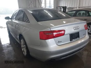 2012 Audi A6 Prestige with VIN WAUHGAFC3CN151599, listed as a IAAI auction lot 42355728 with 129,622 mi miles and . Bid and sale history available at DreamBid. Image 3.