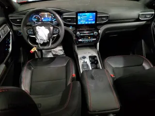 2023 Ford Explorer ST-Line with VIN 1FMSK8KH0PGC01673, listed as a Copart auction lot 62283555 with 7,800 mi miles and Salvage title. Bid and sale history available at DreamBid. Image 8.