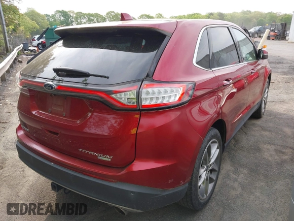 2015 Ford Edge Titanium z VIN 2FMPK3K97FBB70736, wystawiony jako IAAI lot #41998404 z przebiegiem 78 087 mil mil oraz . Historia ofert i sprzedaży dostępna na DreamBid. Obrazek 4.