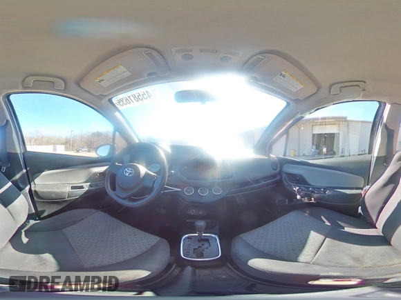 2015 Toyota Yaris L with VIN VNKKTUD36FA042758, listed as a Copart auction lot 45581635 with 112,941 mi miles and Salvage Title. Bid and sale history available at DreamBid. Image 13.
