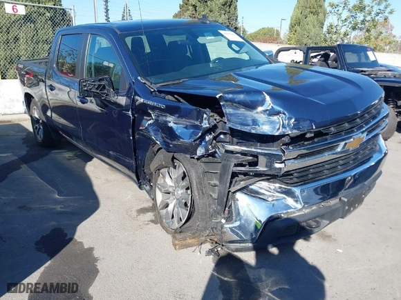 2022 Chevrolet Silverado 1500 LTD LT with VIN 1GCPYJEK8NZ234414, listed as a IAAI auction lot 40855805 with 42,029 mi miles. Bid and sale history available at carsss.com. Image 1.