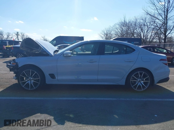 2022 Genesis G70 2.0T with VIN KMTG34TA7NU098169, listed as a IAAI auction lot 41669449 with 39,180 mi miles and . Bid and sale history available at DreamBid. Image 14.