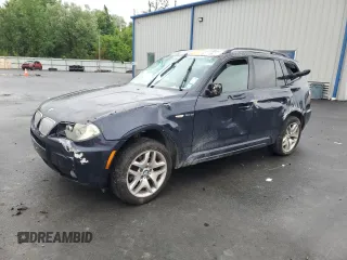 2007 BMW X3 3.0si with VIN WBXPC93477WF16698, listed as a Copart auction lot 61415625 with Not provided miles and Salvage title. Bid and sale history available at DreamBid. Image 1.