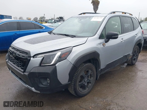 2022 Subaru Forester Wilderness with VIN JF2SKAMC9NH507664, listed as a IAAI auction lot 41762752 with 109,886 mi miles and . Bid and sale history available at DreamBid. Image 2.