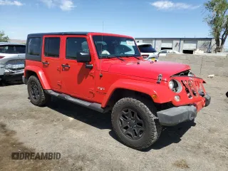 2018 Jeep Wrangler Unlimited Sahara with VIN 1C4HJWEG0JL923216, listed as a Copart auction lot 53347605 with 129,843 mi miles and Salvage title. Bid and sale history available at DreamBid. Image 4.