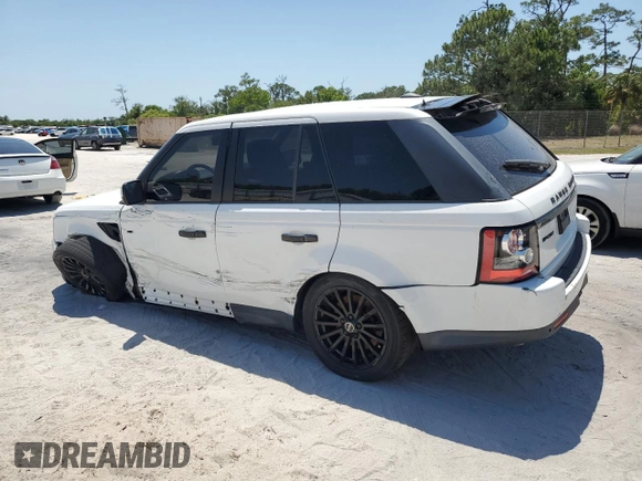 2012 Land Rover Range Rover Sport HSE with VIN SALSF2D44CA726189, listed as a Copart auction lot 54528115 with 92,694 mi miles and Salvage Title. Bid and sale history available at carsss.com. Image 2.