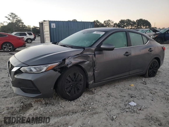 2023 Nissan Sentra S with VIN 3N1AB8BV1PY306648, listed as a Copart auction lot 46355425 with 15,191 mi miles and Non Repairable. Bid and sale history available at DreamBid. Image 1.