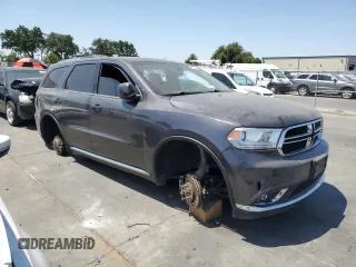 2017 Dodge Durango SXT with VIN 1C4RDJAG2HC918193, listed as a Copart auction lot 59713855 with 127,905 mi miles and Salvage title. Bid and sale history available at DreamBid. Image 4.