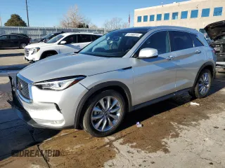 2021 Infiniti QX50 Luxe z VIN 3PCAJ5BB9MF123817, wystawiony jako Copart lot #81166514 z przebiegiem 57 049 mil mil oraz Szkody całkowita. Historia ofert i sprzedaży dostępna na DreamBid. Obrazek 1.