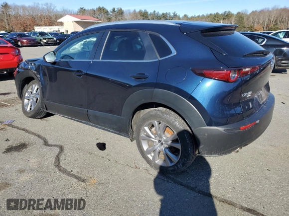 2022 Mazda CX-30 S Select with VIN 3MVDMBBL3NM429550, listed as a Copart auction lot 43479895 with 23,788 mi miles and Salvage Title. Bid and sale history available at DreamBid. Image 2.