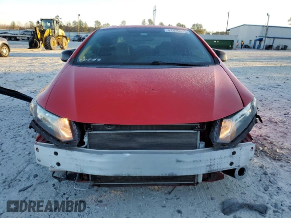 2013 Honda Civic Cpe LX with VIN 2HGFG3B53DH503816, listed as a Copart auction lot 41420615 with 107,791 mi miles and Salvage Title. Bid and sale history available at carsss.com. Image 5.