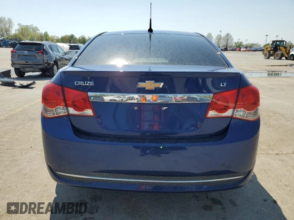 2012 Chevrolet Cruze 2LT with VIN 1G1PG5SC4C7144024, listed as a Copart auction lot 53808875 with 162,114 mi miles and Salvage Title. Bid and sale history available at DreamBid. Image 6.