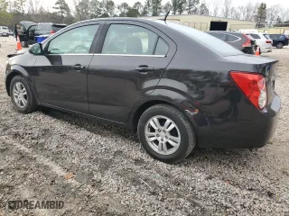 2013 Chevrolet Sonic LT with VIN 1G1JC5SH1D4221495, listed as a Copart auction lot 48190305 with 129,437 mi miles and Salvage Title. Bid and sale history available at carsss.com. Image 2.