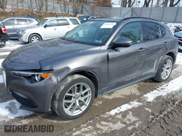 2019 Alfa Romeo Stelvio z VIN ZASPAKAN5K7C49428, wystawiony jako IAAI lot #41590351 z przebiegiem 60 052 mil mil oraz . Historia ofert i sprzedaży dostępna na DreamBid. Obrazek 2.