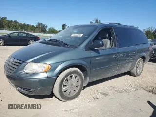2007 Chrysler Town & Country LWB Touring with VIN 2A4GP54L37R310892, listed as a Copart auction lot 75426684 with 101,233 mi miles and Salvage Title. Bid and sale history available at carsss.com. Image 1.